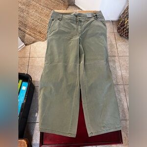 LANE BRYANT SKINNY GREEN JEANS (NEW)
